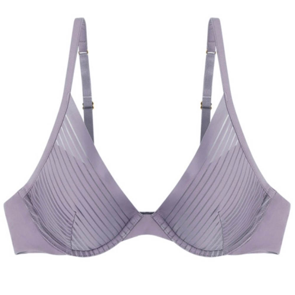 ThirdLove Seamless Stripe Plunge Bra